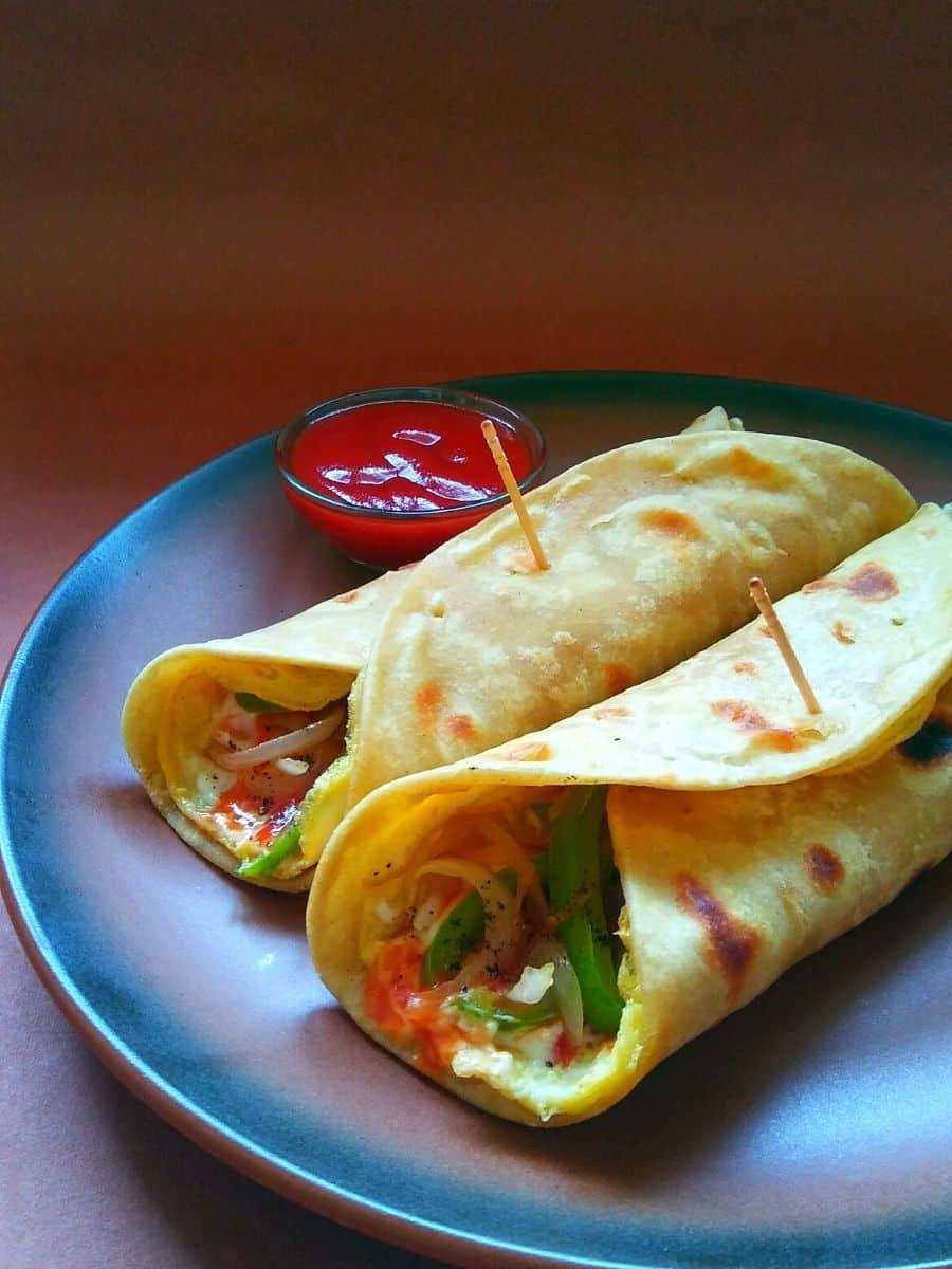 Egg Kathi Roll