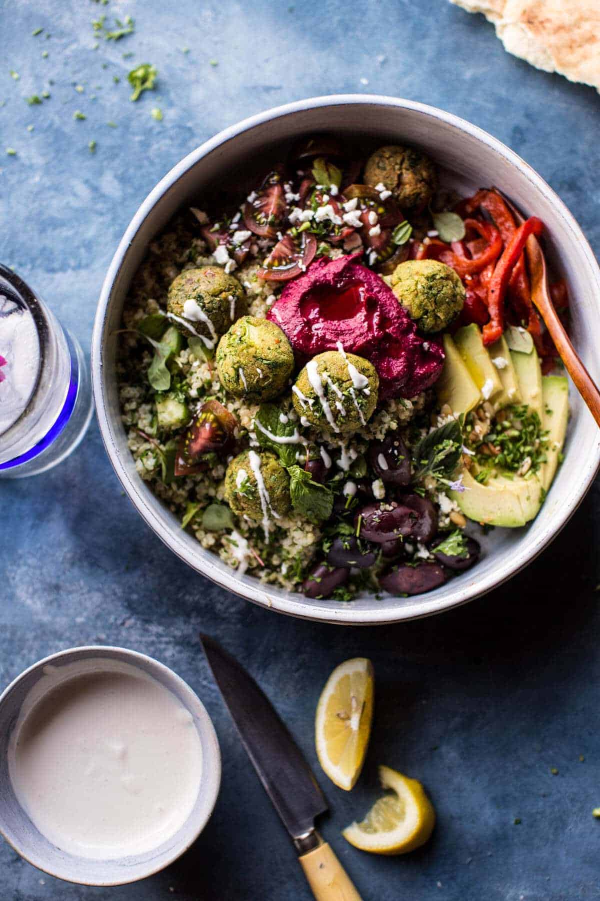 Middle Eastern Falafel Bowl