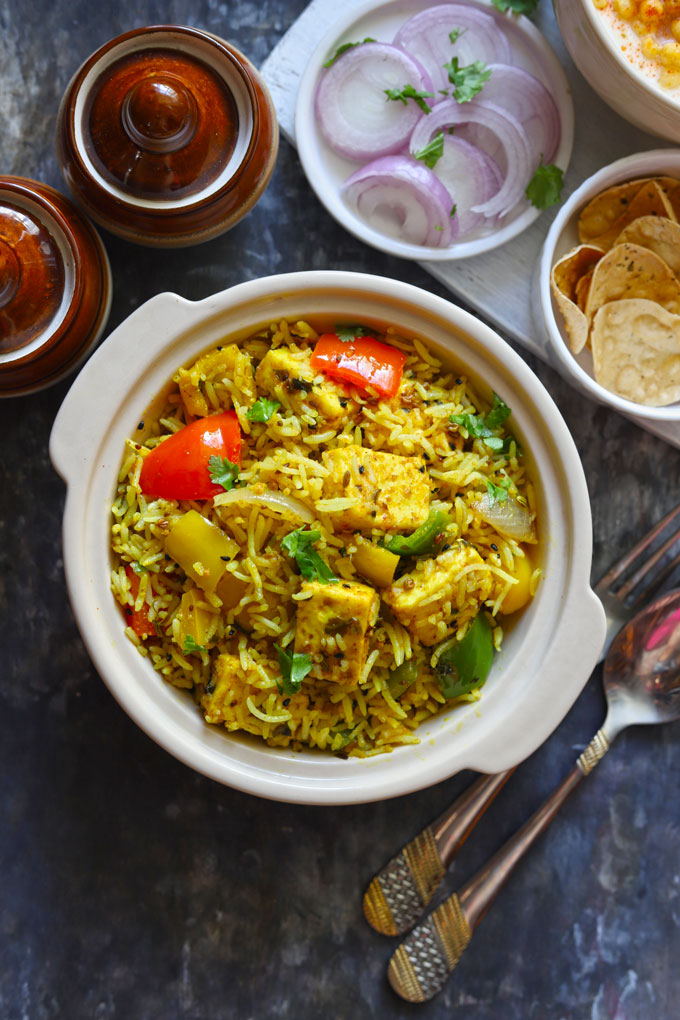 Paneer Tikka Pulao